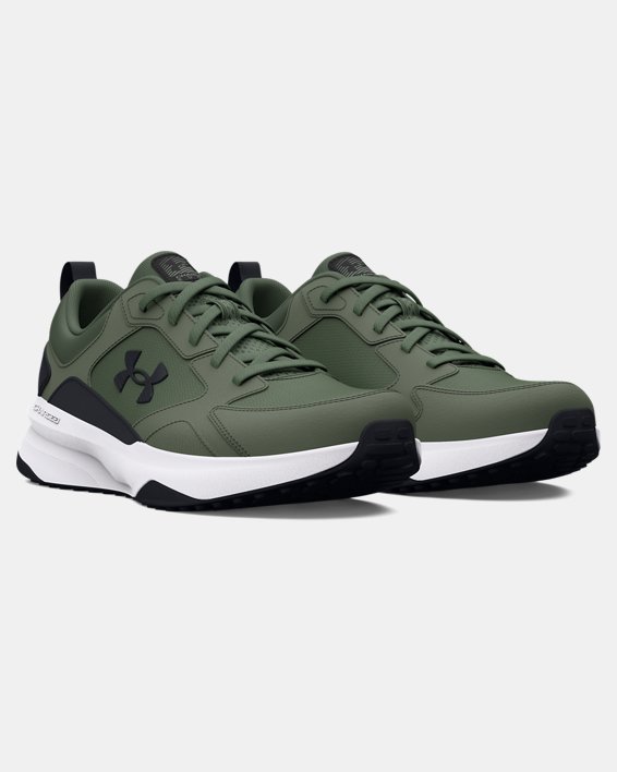 Men's UA Charged Edge Training Shoes in Green image number 3
